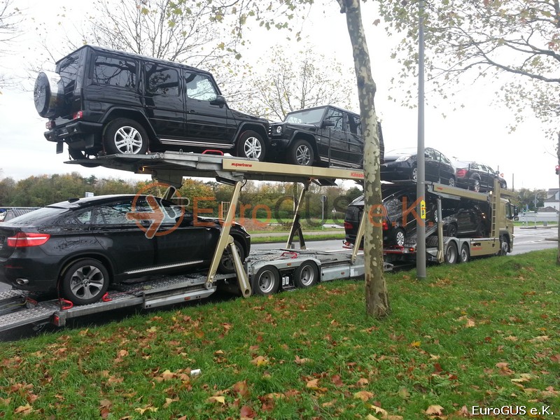 Autotransport nach Russland