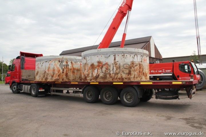 Windkraft Schwertransport Russland Kasachstan
