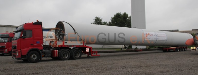 BWE: Windkraftanlagentransporte müssen vereinfacht werden