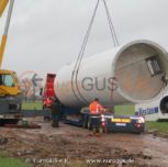 Projektlogistik: Transport von Windkraftanlagen