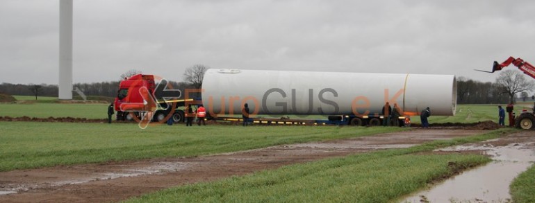 Windkrafttransporte nach Belarus