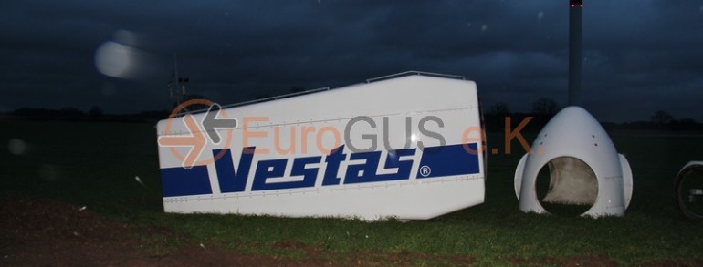 Schwertransport Windenergieanlage Vestas V44