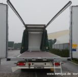 Transporte nach Russland mit Hilfe verbreiterbarer LKW