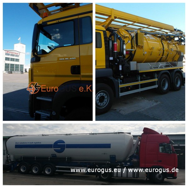 Kanalreinigungsfahrzeug, Kommunal/Sonderfahrzeuge nach russland eurogus