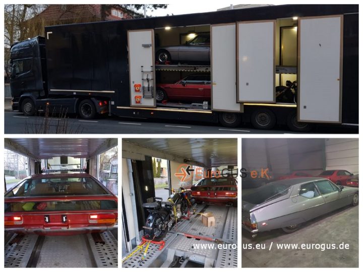 KFZ Transport von Oldtimer von Deutschland nach Belgien, Antwerpen