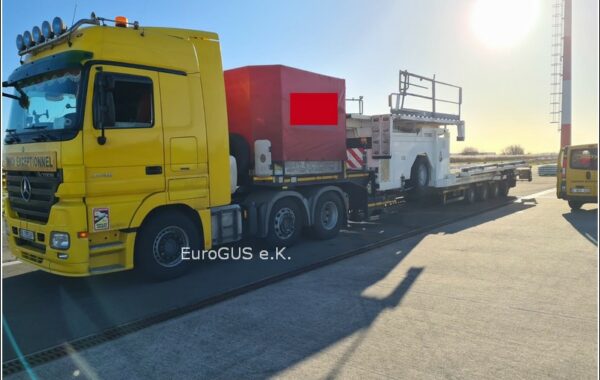 LKW-Transporte und Übermaßtransporte